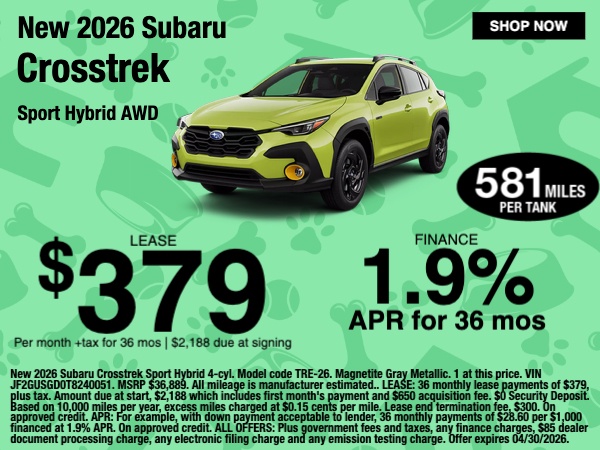 2026 Subaru Ascent Limited